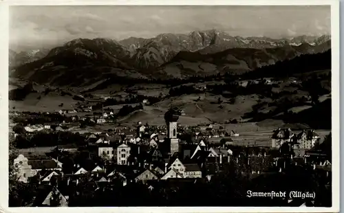 43218 - Deutschland - Immenstadt , Allgäu , Panorama - gelaufen 1936