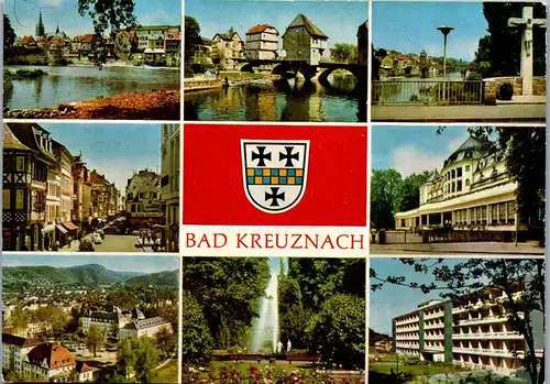 43222 - Deutschland - Bad Kreuznach , Nahe , Mehrbildkarte - nicht gelaufen