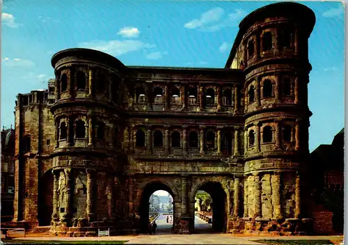 43233 - Deutschland - Trier , Porta Nigra - gelaufen 1983