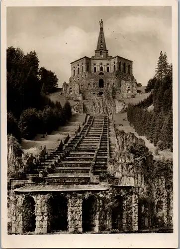 43248 - Deutschland - Kassel , Schloß Wilhelmshöhe , Kaskaden und Oktogon - nicht gelaufen