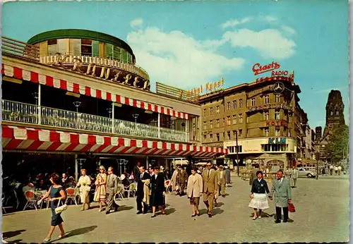 43305 - Deutschland - Berlin , Cafe Kranzler am Kurfürstendamm - gelaufen 1962