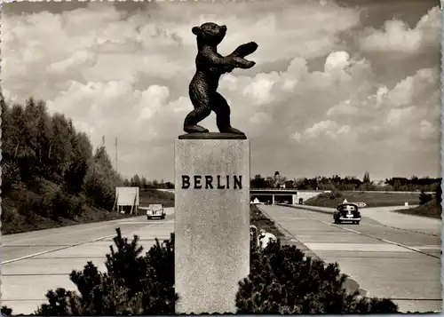 43307 - Deutschland - Berlin , Autobahn , Einfahrt , Zehlendorfer Kleeblatt - nicht gelaufen