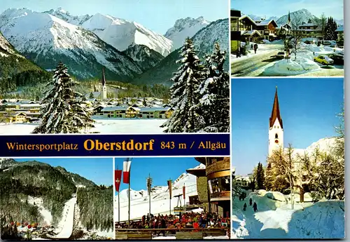 43357 - Deutschland - Oberstdorf , Mehrbildkarte - gelaufen 1999