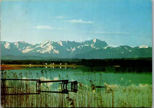 43361 - Deutschland - Starnberger See , Zugspitze - gelaufen 1981
