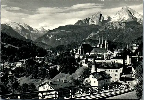 43368 - Deutschland - Berchtesgaden , Watzmann und Steinernes Meer - nicht gelaufen