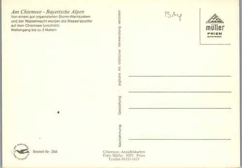 43377 - Deutschland - Chiemsee , Mehrbildkarte - nicht gelaufen