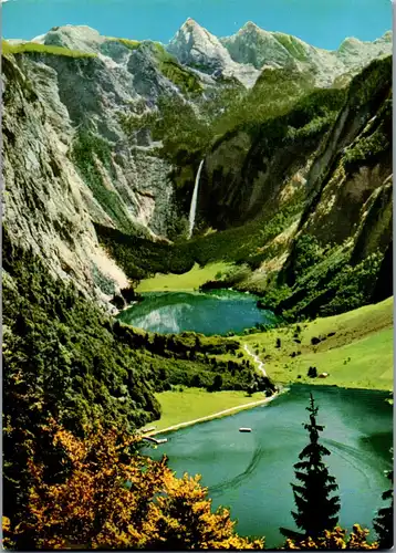 43389 - Deutschland - Königssee , Saletalpe , Obersee mit Teufelshörnern - nicht gelaufen