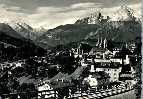 43393 - Deutschland - Berchtesgaden , Watzmann und Steinernes Meer - nicht gelaufen