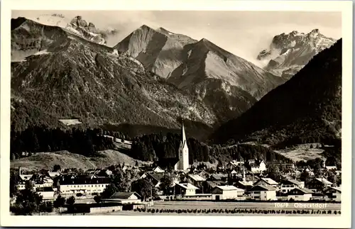 43402 - Deutschland - Oberstdorf , Panorama - gelaufen 1958