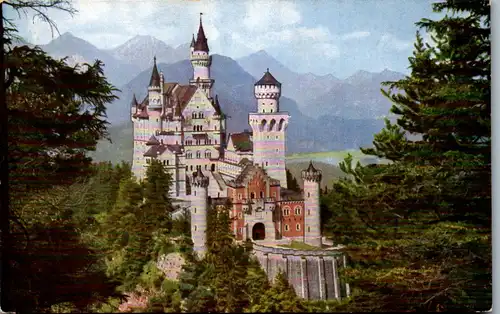 43429 - Deutschland - Schwangau , Schloss Neuschwanstein - nicht gelaufen