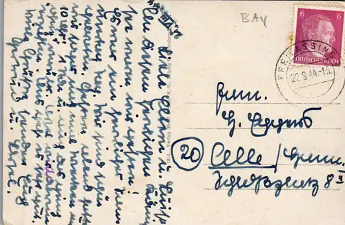 43430 - Deutschland - Königssee , Vom Malerwinkel - gelaufen 1944