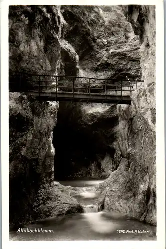 43432 - Deutschland - Berchtesgaden , Almbachklamm - nicht gelaufen