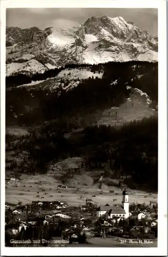 43433 - Deutschland - Garmisch Partenkirchen , Dreitorspitze - gelaufen 1941