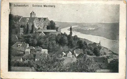 43441 - Deutschland - Schweinfurt , Schloss Mainberg - nicht gelaufen