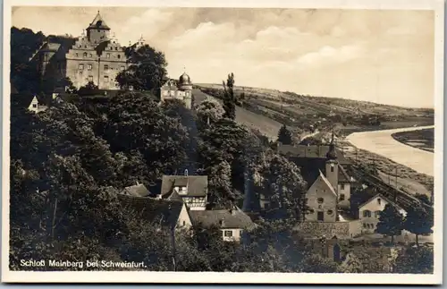 43442 - Deutschland - Schweinfurt , Schloss Mainberg - nicht gelaufen