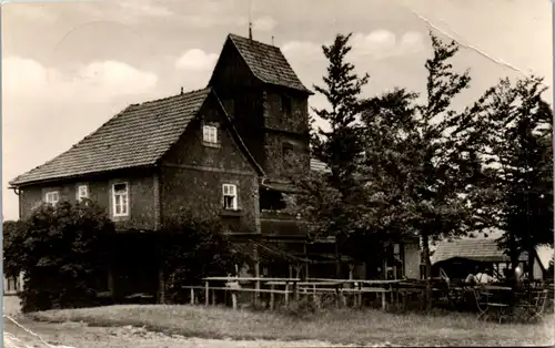 43457 - Deutschland - Arnstadt , Gaststätte Riechheimer Berg , Besitzer H. Limprecht - gelaufen 1963