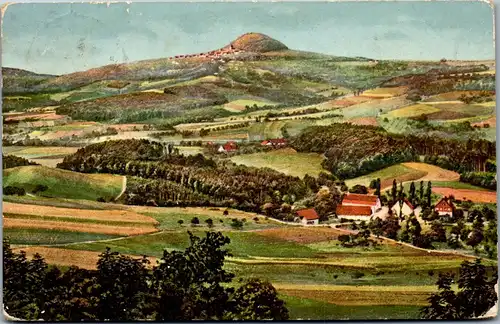 43487 - Künstlerkarte - Der Hohenstaufen , Panorama - gelaufen