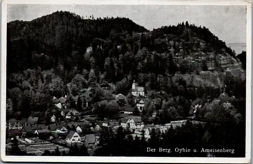 43500 - Deutschland - Oybin , Berg Oybin und Ameisenberg , Zittauer Gebirge - nicht gelaufen