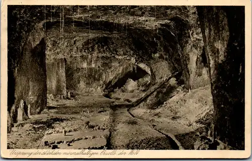 43530 - Deutschland - Saalfeld , Feengrotte Diadochithöhle , Märchendom - gelaufen 1927