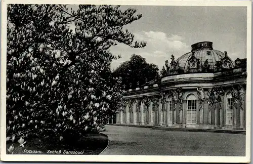 43565 - Deutschland - Potsdam , Schloß Sanssouci - gelaufen 1938
