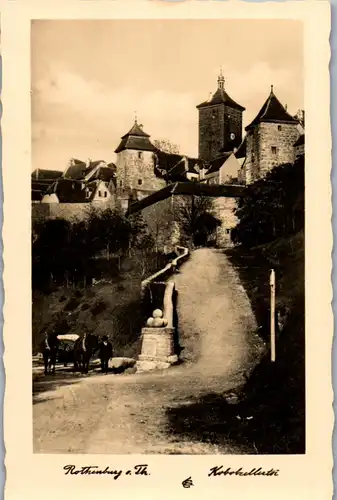 43569 - Deutschland - Rothenburg ob der Tauber , Kobolzellertor - nicht gelaufen