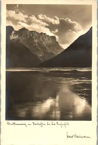 43615 - Deutschland - Bad Reichenhall , Abendstimmung am See - nicht gelaufen