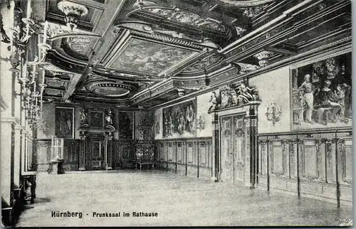 43620 - Deutschland - Nürnberg , Prunksaal im Rathaus - nicht gelaufen