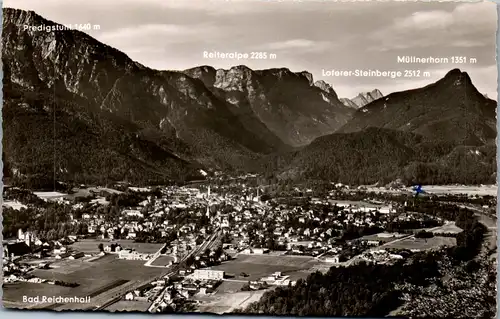 43639 - Deutschland - Bad Reichenhall , Predigtstuhl , Reiteralpe , Müllnerhorn , Loferer Steinberge - nicht gelaufen