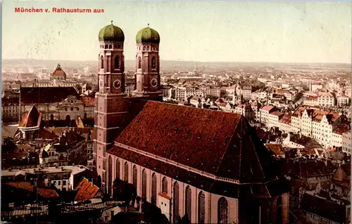43651 - Deutschland - München , vom Rathausturm aus - nicht gelaufen