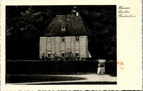 43676 - Deutschland - Weimar , Goethes Gartenhaus - gelaufen 1937