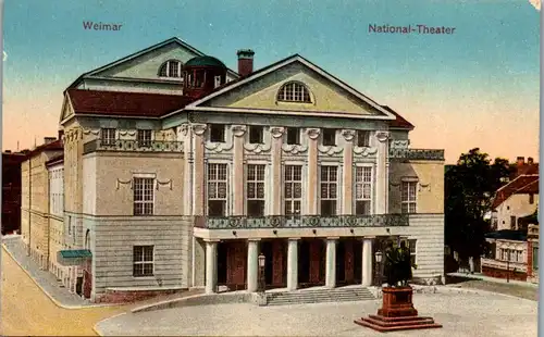 43680 - Deutschland - Weimar , National Theater - nicht gelaufen