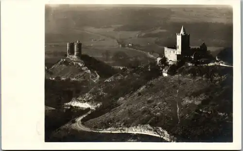 43718 - Deutschland - Naumburg , Rudelsburg mit Saaleck - nicht gelaufen