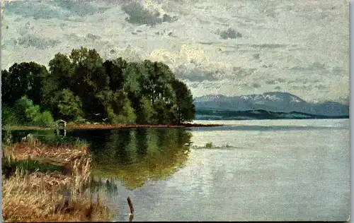 43754 - Künstlerkarte - Starnberger See , F. Halberg Krauss - nicht gelaufen