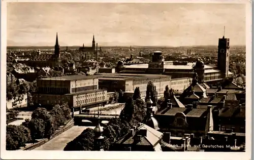 43757 - Deutschland - München , Blick auf Deutsches Museum - gelaufen 1941