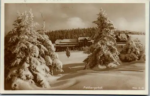 43826 - Deutschland - Feldberg , Feldbergerhof , Schwarzwald , Winter , Winterlandschaft - gelaufen 1924