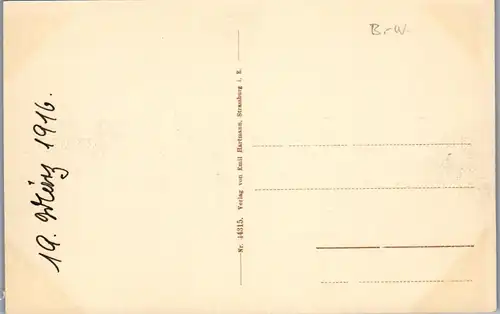 43827 - Deutschland - Konstanz , Rheinbrücke - nicht gelaufen 1916