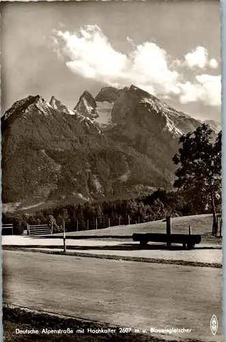 43852 - Deutschland - Berchtesgaden , Deutsche Alpenstraße mit Hochkalter , Blaueisgletscher - nicht gelaufen