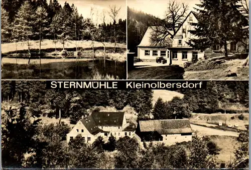43884 - Deutschland - Kleinolbersdorf , Gaststätte Steinmühle , Bes. Johannes Bergt , Mehrbildkarte - gelaufen 1973