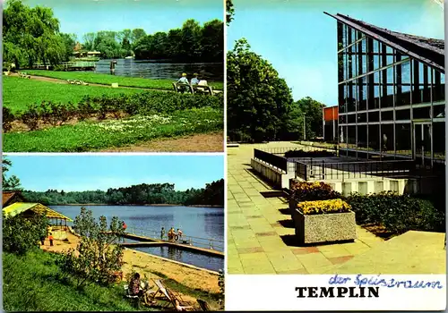 43907 - Deutschland - Templin , Mehrbildkarte - gelaufen 1978