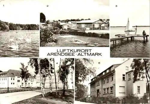 43911 - Deutschland - Arendsee , Altmark , KR. Osterburg , Bungalowsiedlung , FDGB Erholungsheim Waldheim - 1981