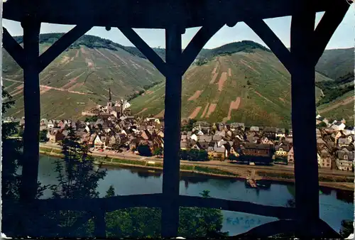 43963 - Deutschland - Ediger , Mosel , Panorama - gelaufen 1972