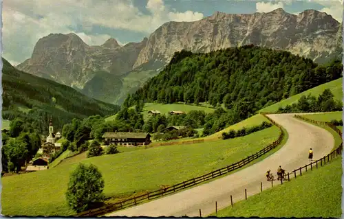 44002 - Deutschland - Berchtesgaden , Alpenstraße bei Ramsau - nicht gelaufen