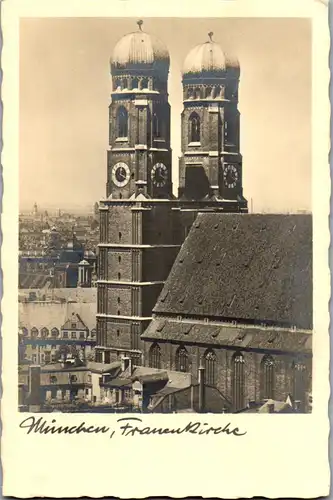 44029 - Deutschland - München , Frauenkirche - gelaufen 1937