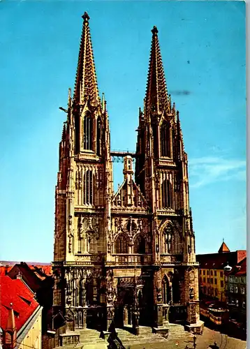 44047 - Deutschland - Regensburg , Dom - gelaufen 1971