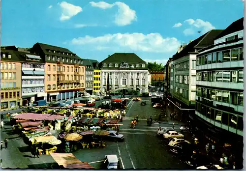 44061 - Deutschland - Bonn , Rathaus und Markt  - nicht gelaufen