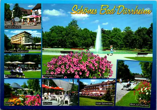 44064 - Deutschland - Bad Dürrheim , Friedrichsstraße , Hotel Salinensee , Solemar , Mehrbildkarte - gelaufen 2004