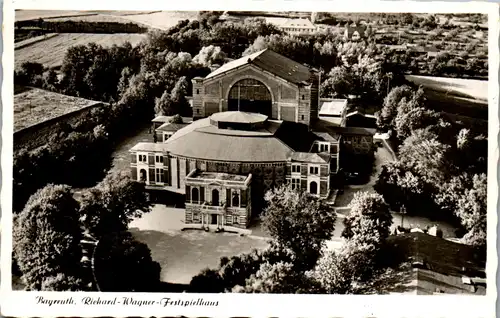 44077 - Deutschland - Bayreuth , Richard Wagner Festspielhaus - gelaufen 1953