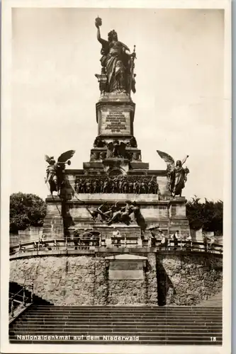 44092 - Deutschland - Niederwald , Niederwald Denkmal - gelaufen