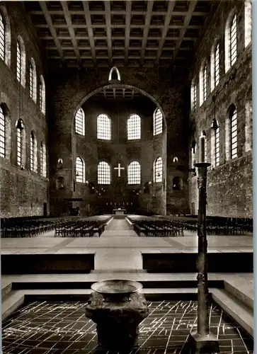 44144 - Deutschland - Trier , Basilika mit Baptisterium - nicht gelaufen