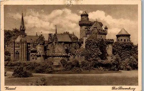 44177 - Deutschland - Kassel , Die Löwenburg - gelaufen 1929